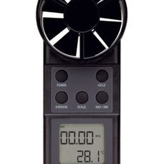 Anemometer/Thermo Rs232