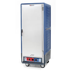 C5 3 Series Holding Cabinet with Insulation Armour, Full Height, Moisture Module, Full Length Solid Door, Fixed Wire Slides, 220-240V, 1681-2000W, Blue