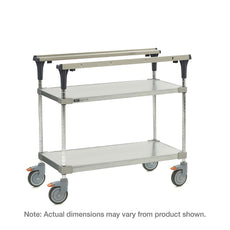 PrepMate MultiStation, 30", Solid Galvanized top and bottom shelves with Chrome posts