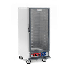 C5 1 Series Holding Cabinet, 3/4 Height, Combination Module, Full Length Clear Door, Fixed Wire Slides