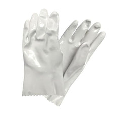 Polyurethane Solvent Glove with Cotton Lining - 13", White, Large - 550L