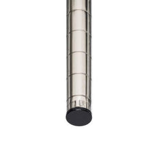 Metro 63UPS-SW Super Erecta Swaged Posts for Cart Wash and Autoclave Applications, Stainless Steel, 63" H