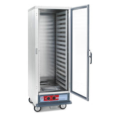 C5 1 Series Holding Cabinet, Full Height, Heated Holding Module, Full Length Clear Door, Lip Load Aluminum Slides