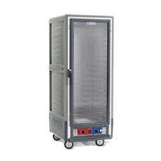 C5 3 Series Holding Cabinet with Insulation Armour, Full Height, Combination Module, Full Length Clear Door, Fixed Wire Slides, 120V, 2000W, Gray