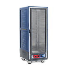 C5 3 Series Holding Cabinet with Insulation Armour, Full Height, Moisture Module, Full Length Clear Door, Universal Wire Slides, 220-240V, 1681-2000W, Blue