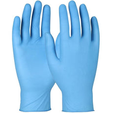 Blue Qualatrile NF Nitrile Glove - Bagged, Blue, Large - 84-404