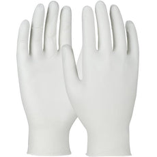 White Qualatrile NF Nitrile Glove - Bagged, White, Large - 84-604