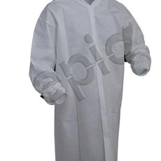 Tians Smock, MP Coated, EW, MC, No Pkt, White, ISO: 6, (30 pack) XXX-Large - 846851-3XL