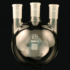 Round Bottom Flask 3 Vertical Neck 3Ltr 24/40C 24/40S