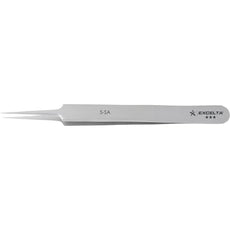 Excelta 5-SA Tapered Tip Neverust® Anti-Magnetic Stainless Steel Tweezer
