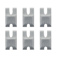 Metro 9184P Additional Rust-Proof Polymer Clips for Super Erecta Solid Shelving, Bag of 6