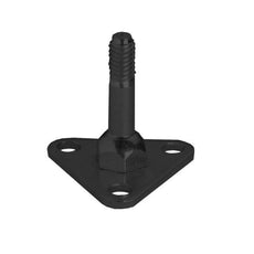 Metro 9993BL Foot Plate for Industrial Shelving Posts, Black