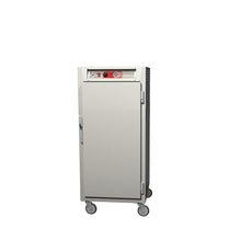 C5 6 Series Reach-In Heated Holding Cabinet, 3/4 Height, Stainless Steel, Full Length Solid Door, Lip Load Aluminum Slides
