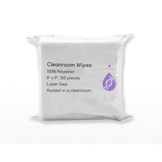 LabClean Wipe Polyester 9"x9"- 100% Polyester Cleanroom Wipe - Bag of 150