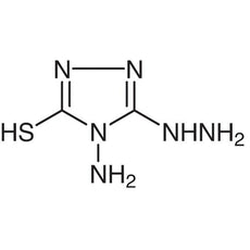 4-Amino-3-hydrazino-5-mercapto-1,2,4-triazole[for Determination of Aldehydes], 25G - A0956-25G