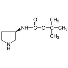 (3R)-(+)-3-(tert-Butoxycarbonylamino)pyrrolidine, 5G - A1171-5G
