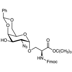O-(2-Azido-4,6-O-benzylidene-2-deoxy-alpha-D-galactopyranosyl)-N-[(9H-fluoren-9-ylmethoxy)carbonyl]-L-serine tert-Butyl Ester, 100MG - A1833-100MG