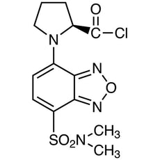 (S)-(-)-DBD-Pro-COCl[=(S)-(-)-4-(N,N-Dimethylaminosulfonyl)-7-(2-chloroformylpyrrolidin-1-yl)-2,1,3-benzoxadiazole][HPLC Labeling Reagent for e.e. Determination], 100MG - A5564-100MG