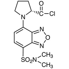 (R)-(+)-DBD-Pro-COCl[=(R)-(+)-4-(N,N-Dimethylaminosulfonyl)-7-(2-chloroformylpyrrolidin-1-yl)-2,1,3-benzoxadiazole][HPLC Labeling Reagent for e.e. Determination], 100MG - A5565-100MG