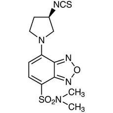 (R)-(-)-DBD-Py-NCS[=(R)-(-)-4-(N,N-Dimethylaminosulfonyl)-7-(3-isothiocyanatopyrrolidin-1-yl)-2,1,3-benzoxadiazole][for HPLC Labeling], 100MG - A5568-100MG