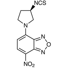 (R)-(-)-NBD-Py-NCS[=(R)-(-)-4-(3-Isothiocyanatopyrrolidin-1-yl)-7-nitro-2,1,3-benzoxadiazole][HPLC Labeling Reagent for e.e. Determination], 100MG - A5577-100MG