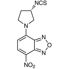 (S)-(+)-NBD-Py-NCS[=(S)-(+)-4-(3-Isothiocyanatopyrrolidin-1-yl)-7-nitro-2,1,3-benzoxadiazole][HPLC Labeling Reagent for e.e. Determination], 100MG - A5578-100MG