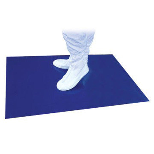 CleanPro® Sticky Mats - Blue - 18 x 45 (4 Pads, 30 Sheets/Pad)