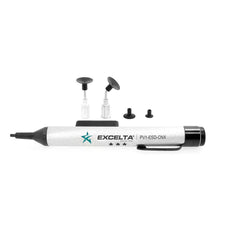 Excelta PV-1-ESD-CNX Pen-Vac® Vacuum Pickup Pen Junior Kit - with 4 ESD Safe Cups and 2 Probes