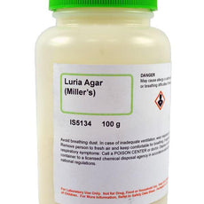 Luria Agar (Miller's), 100g 40 G/L -IS5134