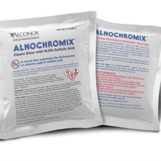 Alnochromix Oxidizing Acid Additive for Glass Cleaning, 12 boxes of 10 x 3.1 oz (87 g) pouches - 2512
