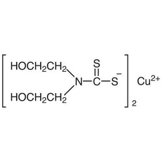 Copper(II) Bis(2-hydroxyethyl)dithiocarbamate, 25G - B0491-25G