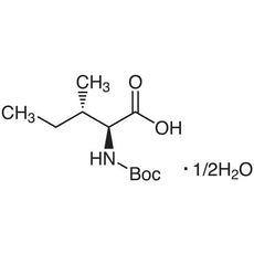 N-(tert-Butoxycarbonyl)-L-isoleucineHemihydrate, 25G - B1186-25G