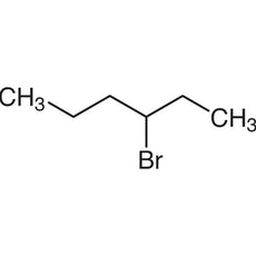 3-Bromohexane(contains 2-Bromohexane)(stabilized with Copper chip), 10G - B1289-10G