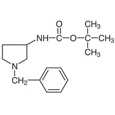 1-Benzyl-3-(tert-butoxycarbonylamino)pyrrolidine, 10G - B1357-10G