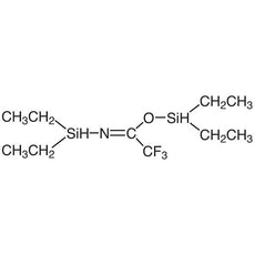 N,O-Bis(diethylhydrogensilyl)trifluoroacetamide[Simultaneous cyclic silylene and silyl derivatizing reagent for GC], 1G - B1435-1G