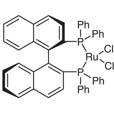[(R)-2,2'-Bis(diphenylphosphino)-1,1'-binaphthyl]ruthenium(II) Dichloride, 250MG - B3067-250MG