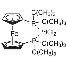[1,1'-Bis(di-tert-butylphosphino)ferrocene]palladium(II) Dichloride, 1G - B3160-1G
