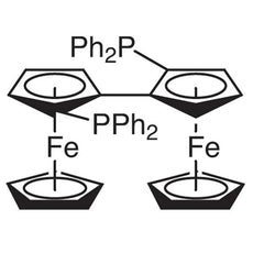 (R,R'')-2,2''-Bis(diphenylphosphino)-1,1''-biferrocene, 500MG - B3196-500MG