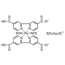 Bis(tetrabutylammonium) Dihydrogen Bis(isothiocyanato)bis(2,2'-bipyridyl-4,4'-dicarboxylato)ruthenium(II), 100MG - B3514-100MG