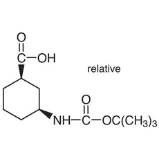 cis-3-(tert-Butoxycarbonylamino)cyclohexanecarboxylic Acid, 1G - B3518-1G