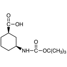 (1R,3S)-3-(tert-Butoxycarbonylamino)cyclohexanecarboxylic Acid, 1G - B3538-1G