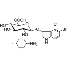5-Bromo-4-chloro-3-indolyl beta-D-Glucuronide Cyclohexylammonium Salt[for Biochemical Research], 100MG - B3620-100MG