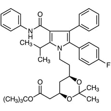 tert-Butyl (4R,6R)-2-[6-[2-[2-(4-Fluorophenyl)-5-isopropyl-3-phenyl-4-(phenylcarbamoyl)pyrrol-1-yl]ethyl]-2,2-dimethyl-1,3-dioxan-4-yl]acetate, 1G - B3690-1G