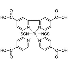 Bis(isothiocyanato)bis(2,2'-bipyridyl-4,4'-dicarboxylato)ruthenium(II), 200MG - B4372-200MG
