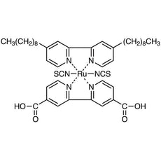 Bis(isothiocyanato)(2,2'-bipyridyl-4,4'-dicarboxylato)(4,4'-dinonyl-2,2'-bipyridyl)ruthenium(II), 200MG - B4373-200MG