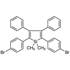 2,5-Bis(4-bromophenyl)-1,1-dimethyl-3,4-diphenylsilole, 5G - B4547-5G