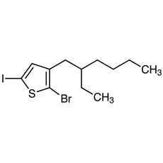 2-Bromo-3-(2-ethylhexyl)-5-iodothiophene(stabilized with Copper chip), 5G - B4585-5G