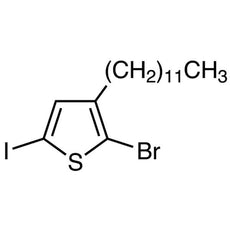 2-Bromo-3-dodecyl-5-iodothiophene(stabilized with Copper chip), 1G - B4586-1G