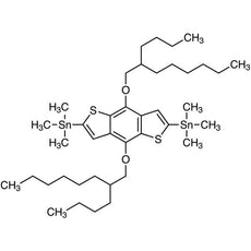 4,8-Bis(2-butyl-n-octyloxy)-2,6-bis(trimethylstannyl)benzo[1,2-b:4,5-b']dithiophene, 200MG - B4685-200MG