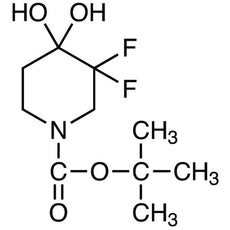 1-(tert-Butoxycarbonyl)-3,3-difluoro-4,4-dihydroxypiperidine, 100MG - B5931-100MG